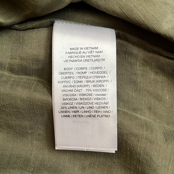 Lauren Ralph Lauren Linen/Viscose Blend Blouse, Sz. S. - Picture 9 of 13